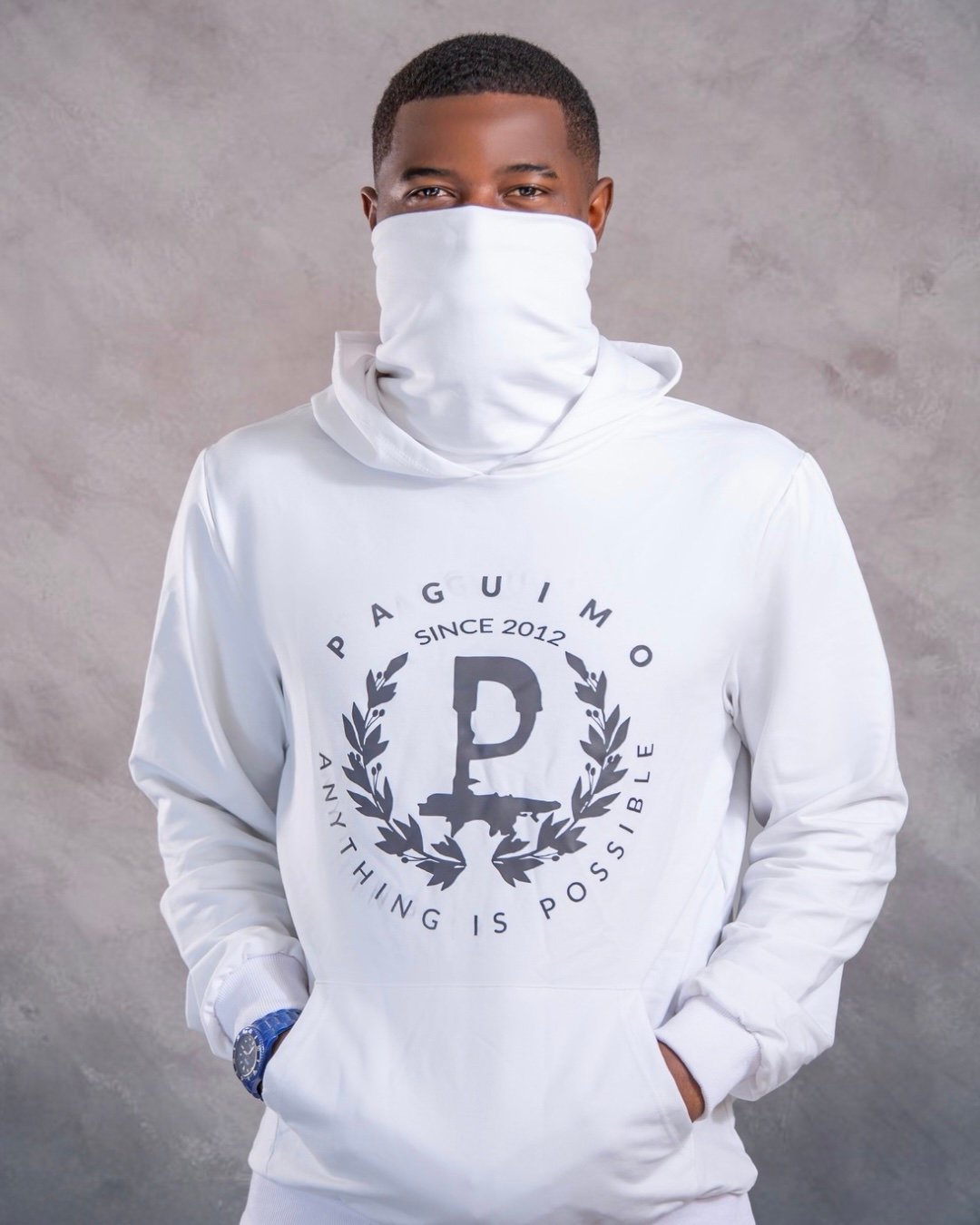 Sweat-shirt NGOYI PaGuiMo – Col haut et capuche – Image 6