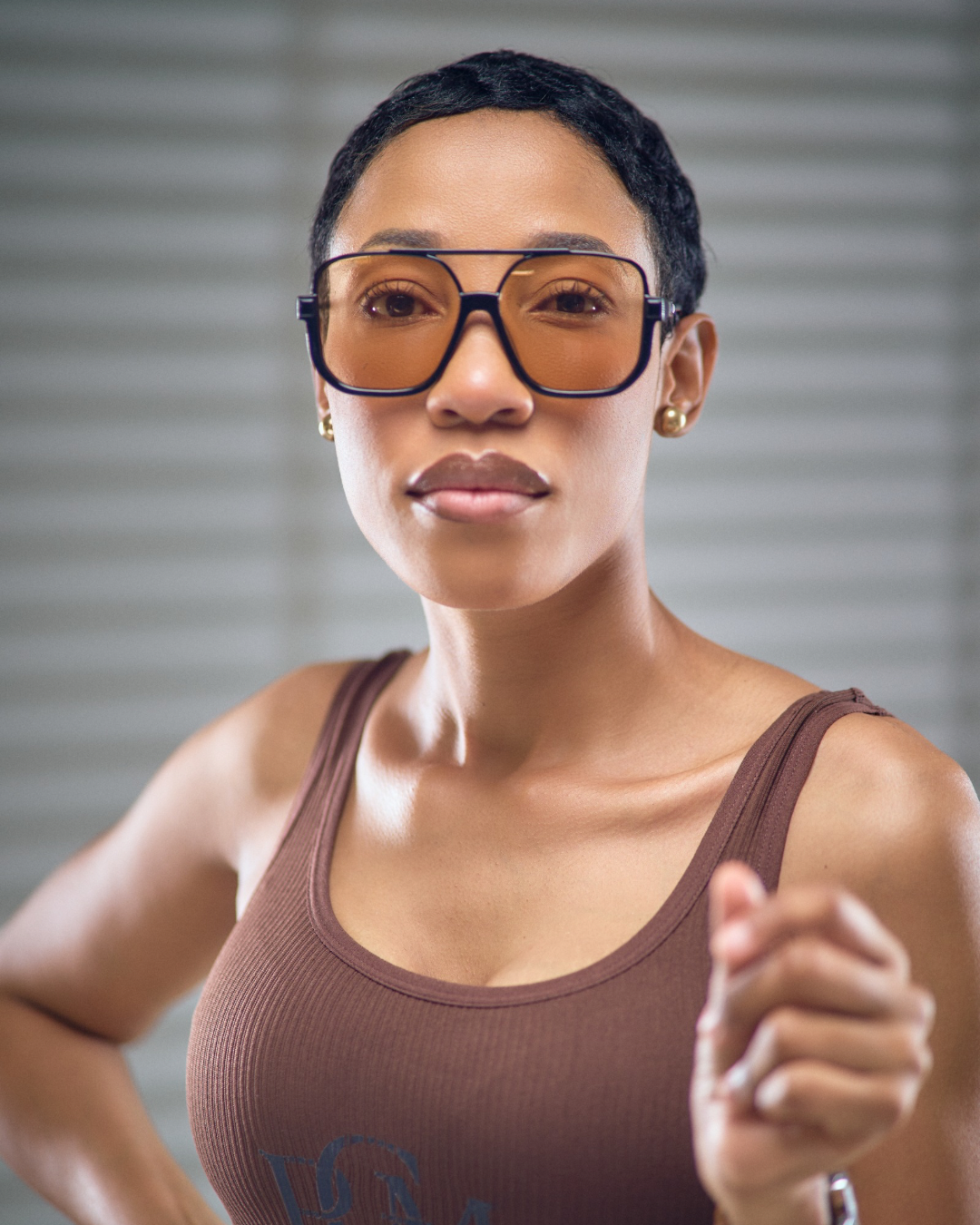AURA BROWN — Lunettes de soleil PaGuiMo – Image 5