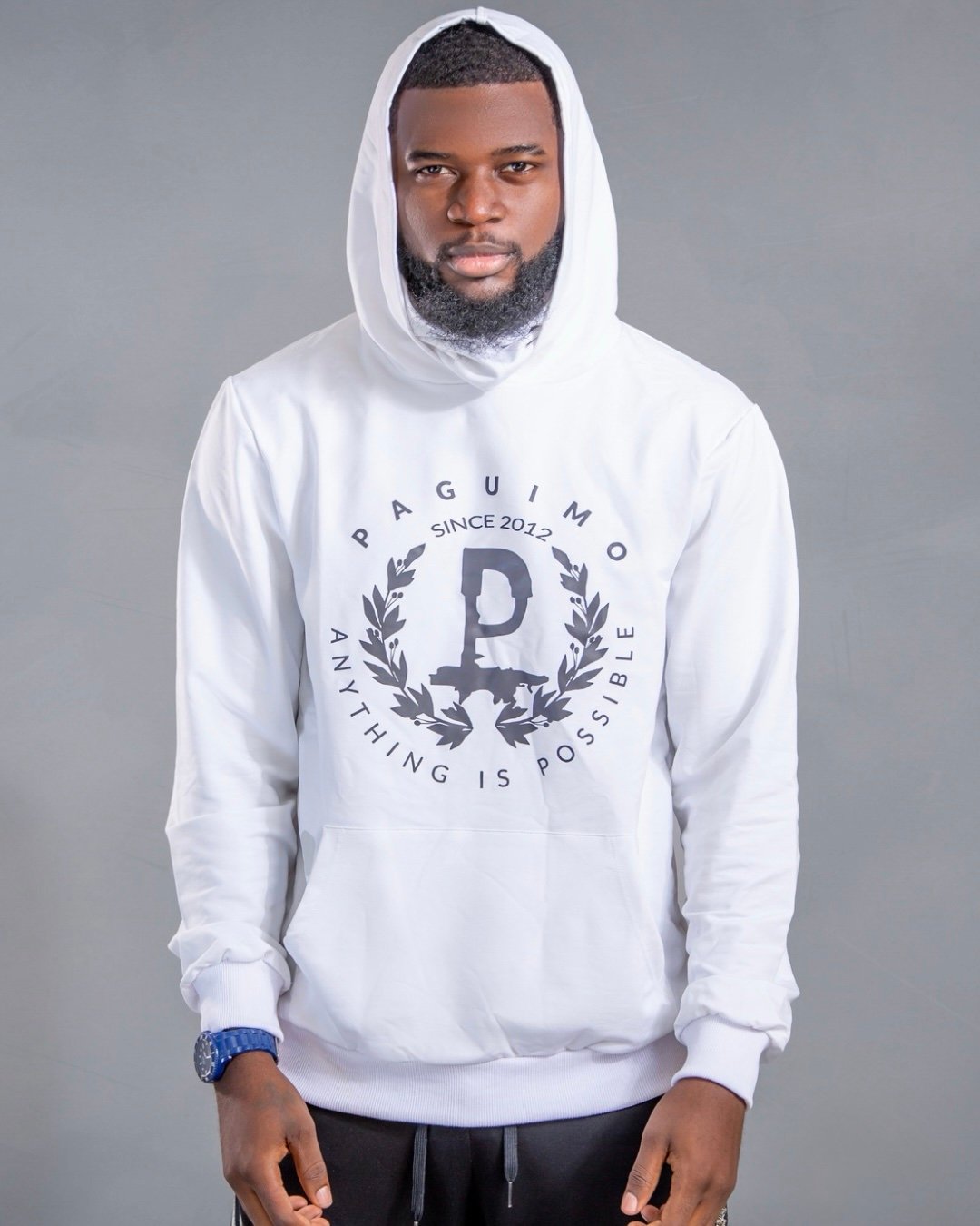 Sweat-shirt NGOYI PaGuiMo – Col haut et capuche – Image 5