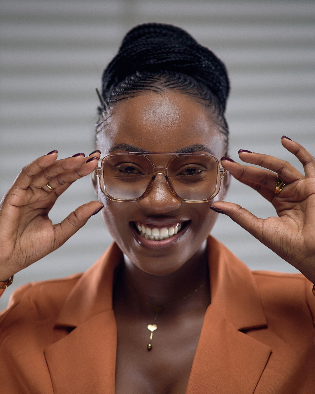 AURA BROWN — Lunettes de soleil PaGuiMo – Image 2