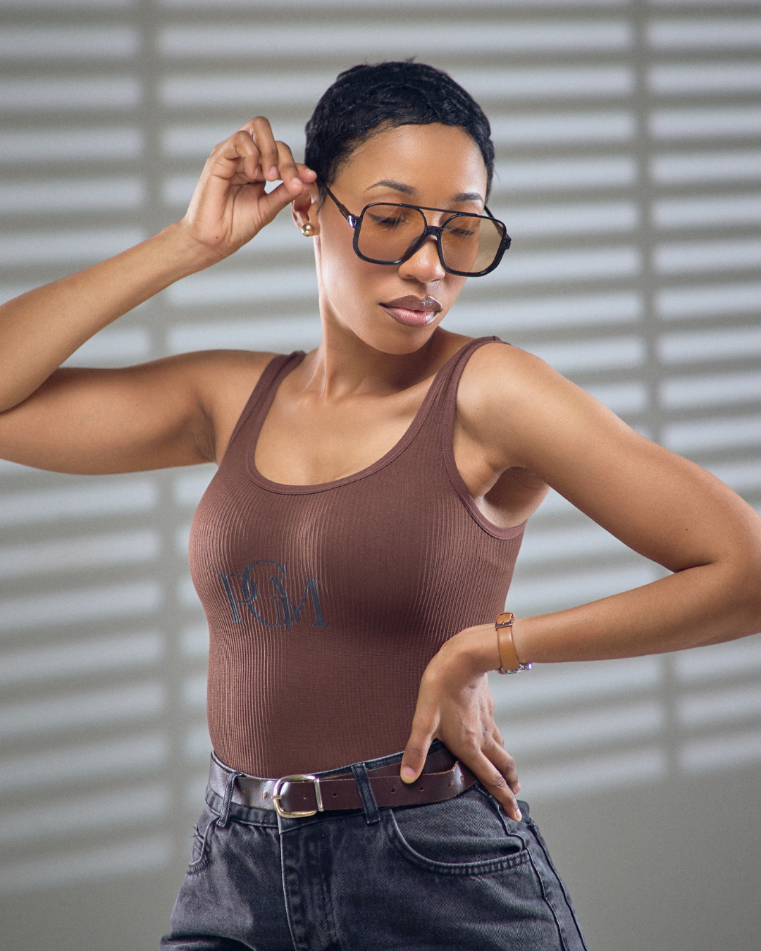 AURA BROWN — Lunettes de soleil PaGuiMo – Image 6