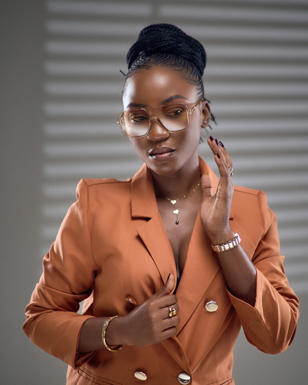AURA BROWN — Lunettes de soleil PaGuiMo – Image 3