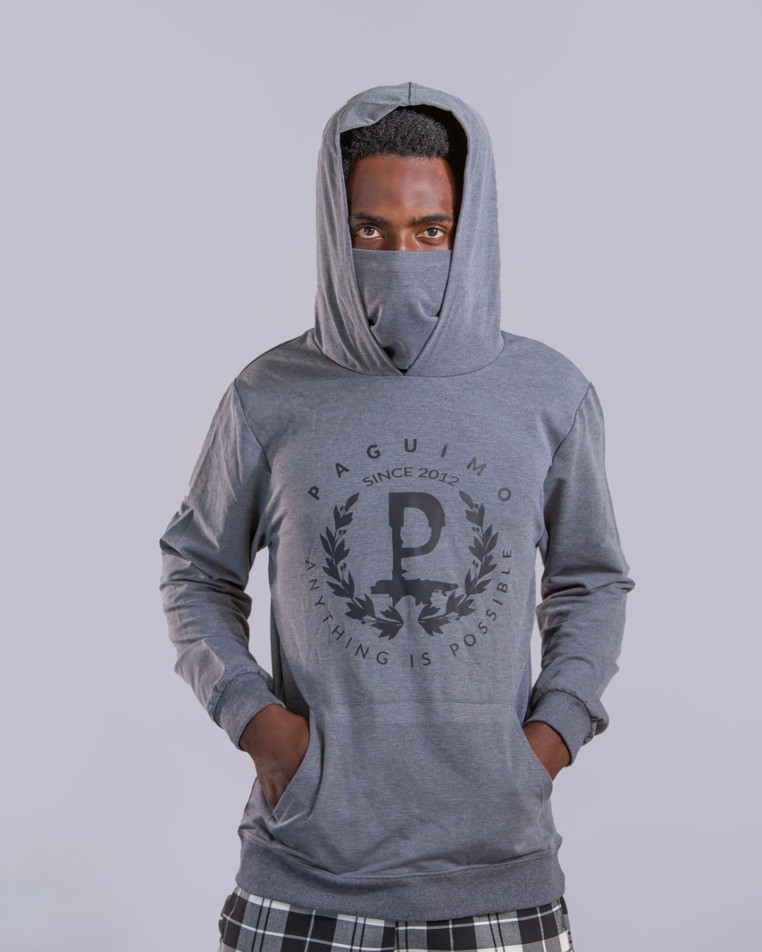 Sweat-shirt NGOYI PaGuiMo – Col haut et capuche – Image 2