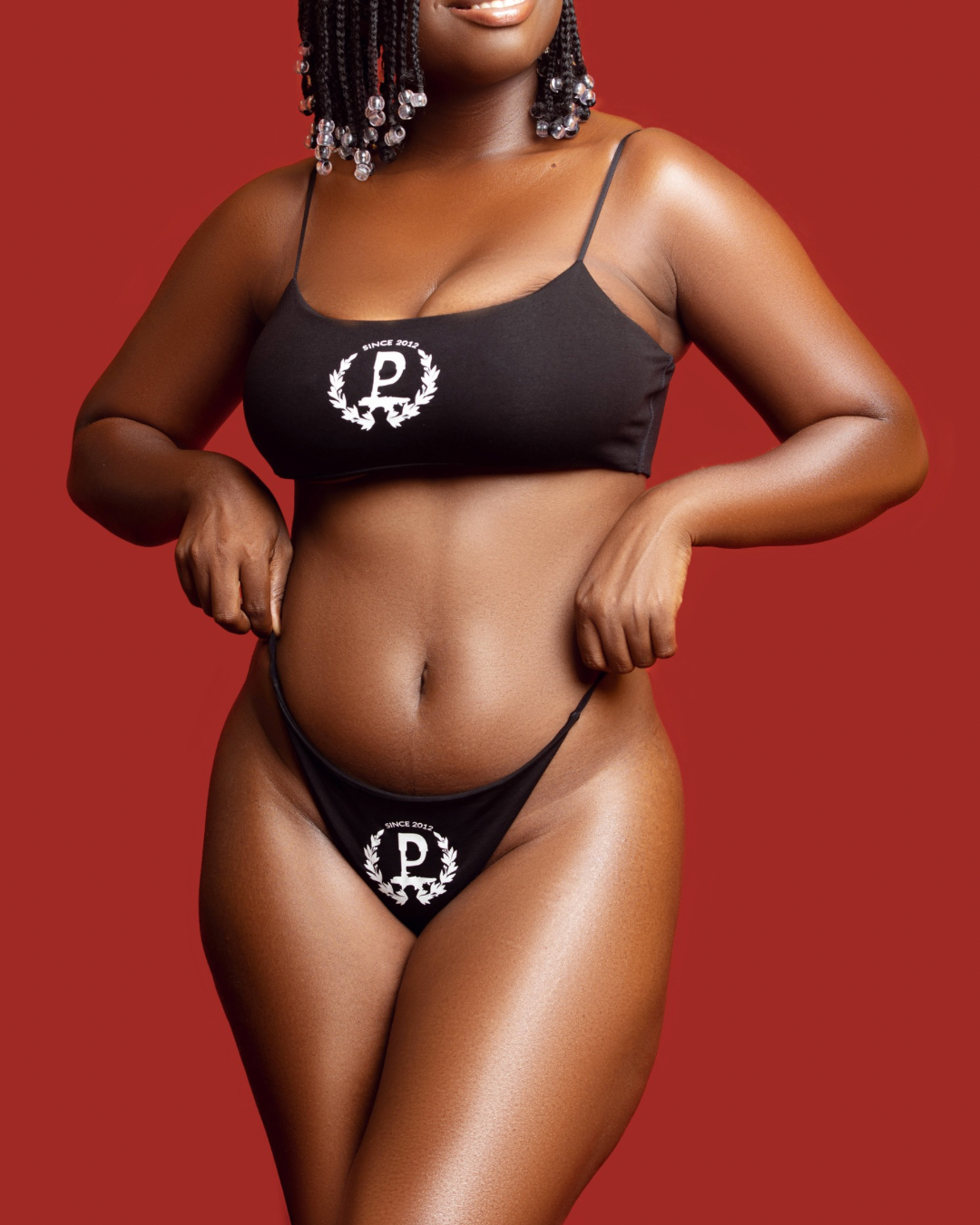 PaGui-Sexy – Ensemble String Bikini Femme en Coton | Brassière & Culotte String – Image 9